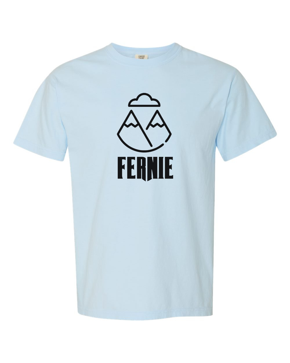 Mountain and cloud Fernie T-shirt
