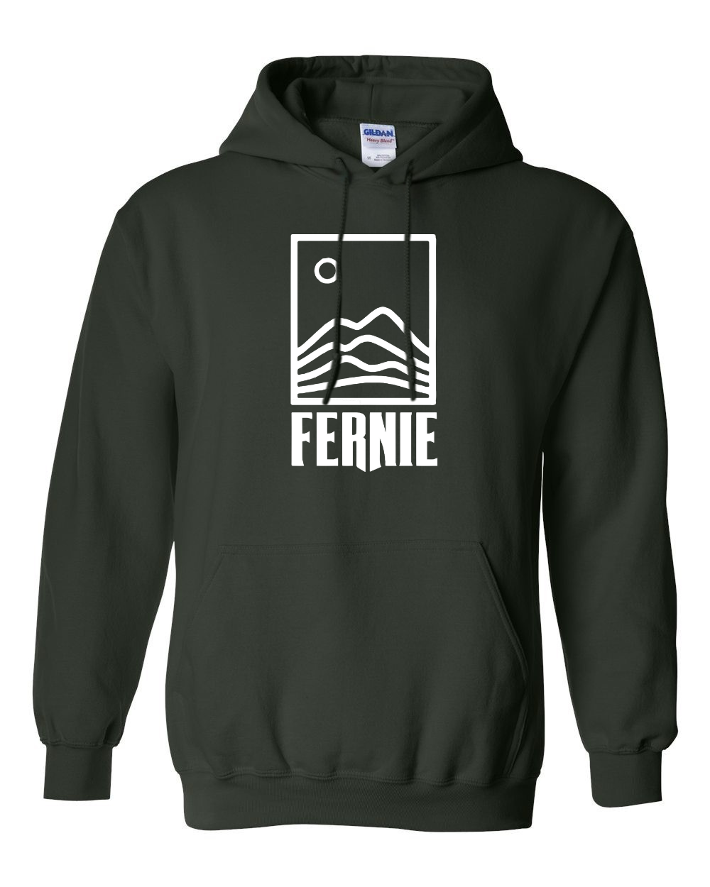 Mountain and moon Hoodie
