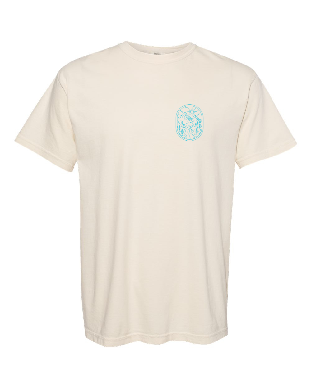 River bend Blue Fernie T-shirt