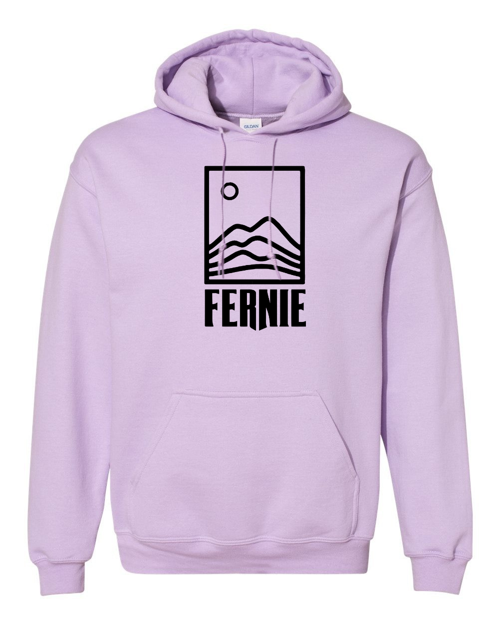 Mountain and moon Hoodie