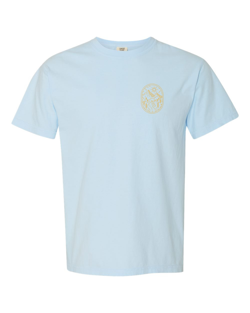 River bend Yellow Fernie T-shirt
