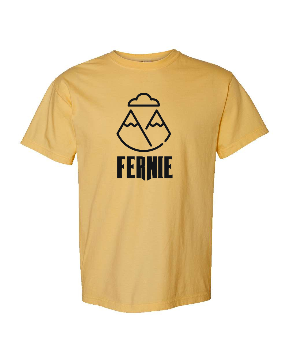 Mountain and cloud Fernie T-shirt