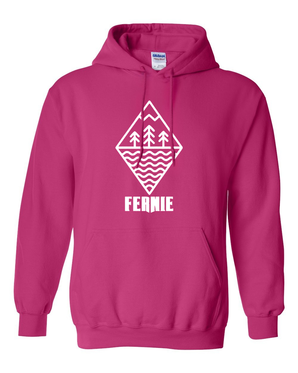 Fernie Trees and Water Hoodie