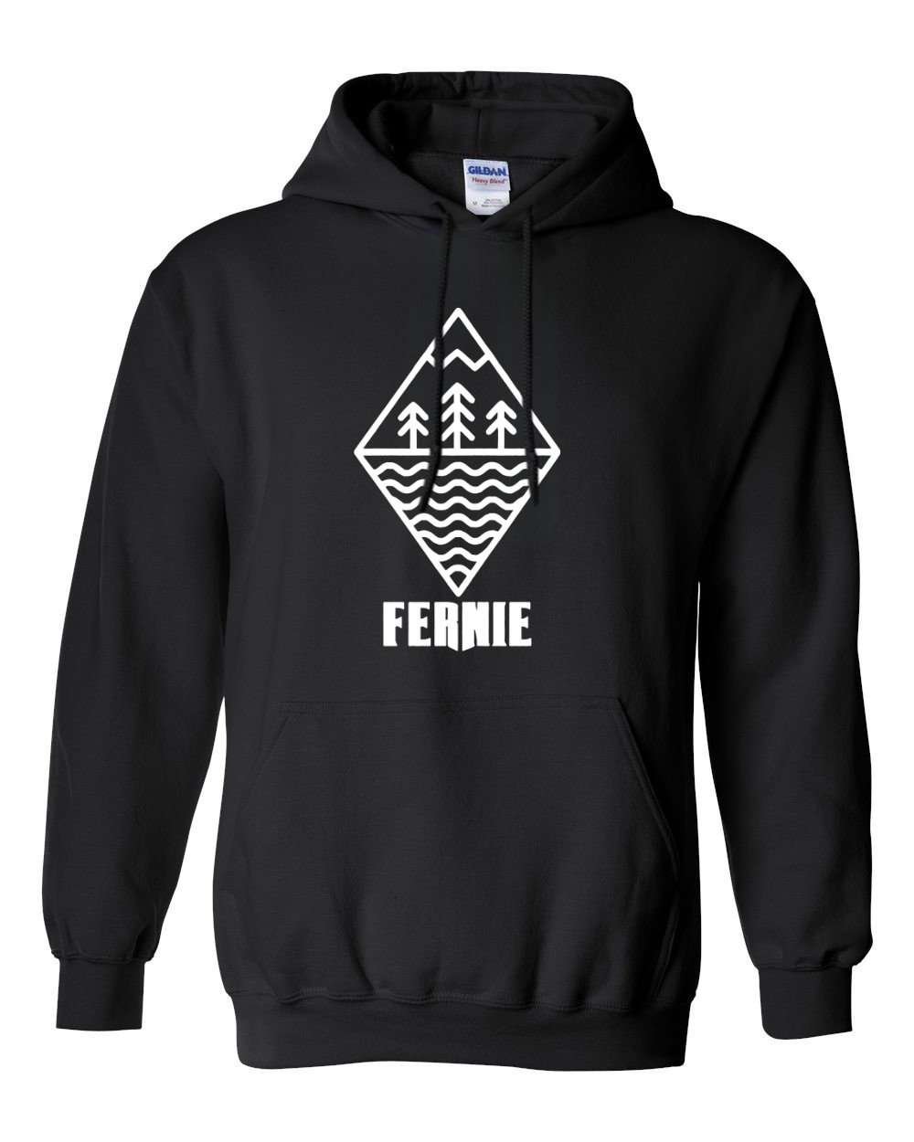 Fernie Trees and Water Hoodie