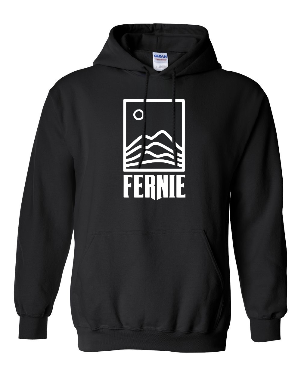 Mountain and moon Hoodie