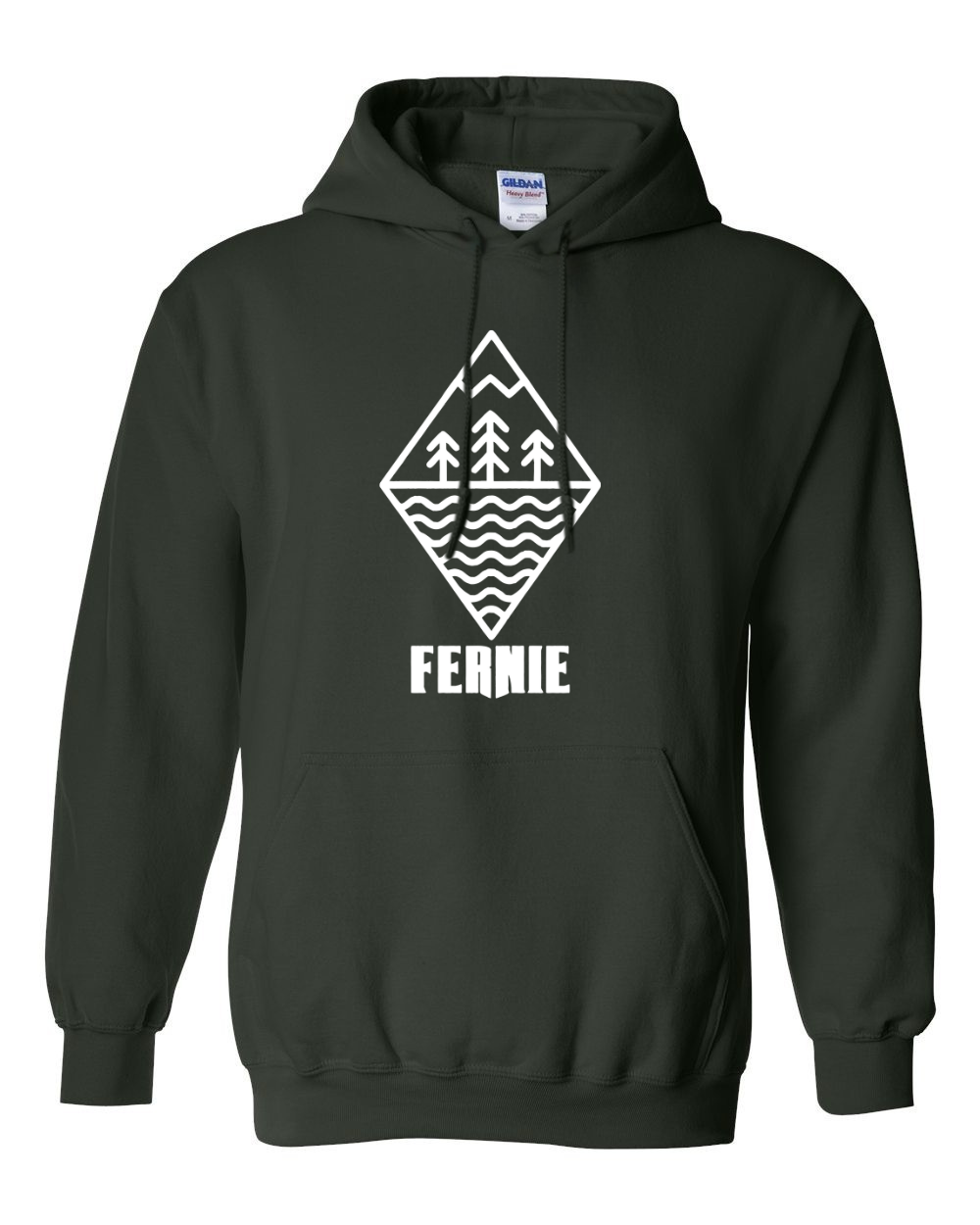 Fernie Trees and Water Hoodie