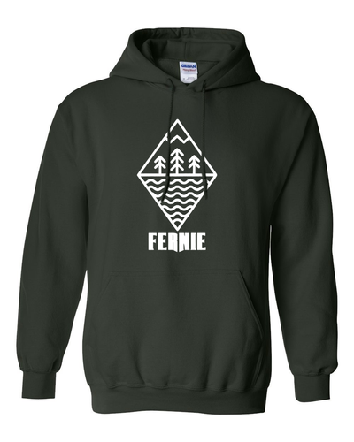 Fernie Trees and Water Hoodie
