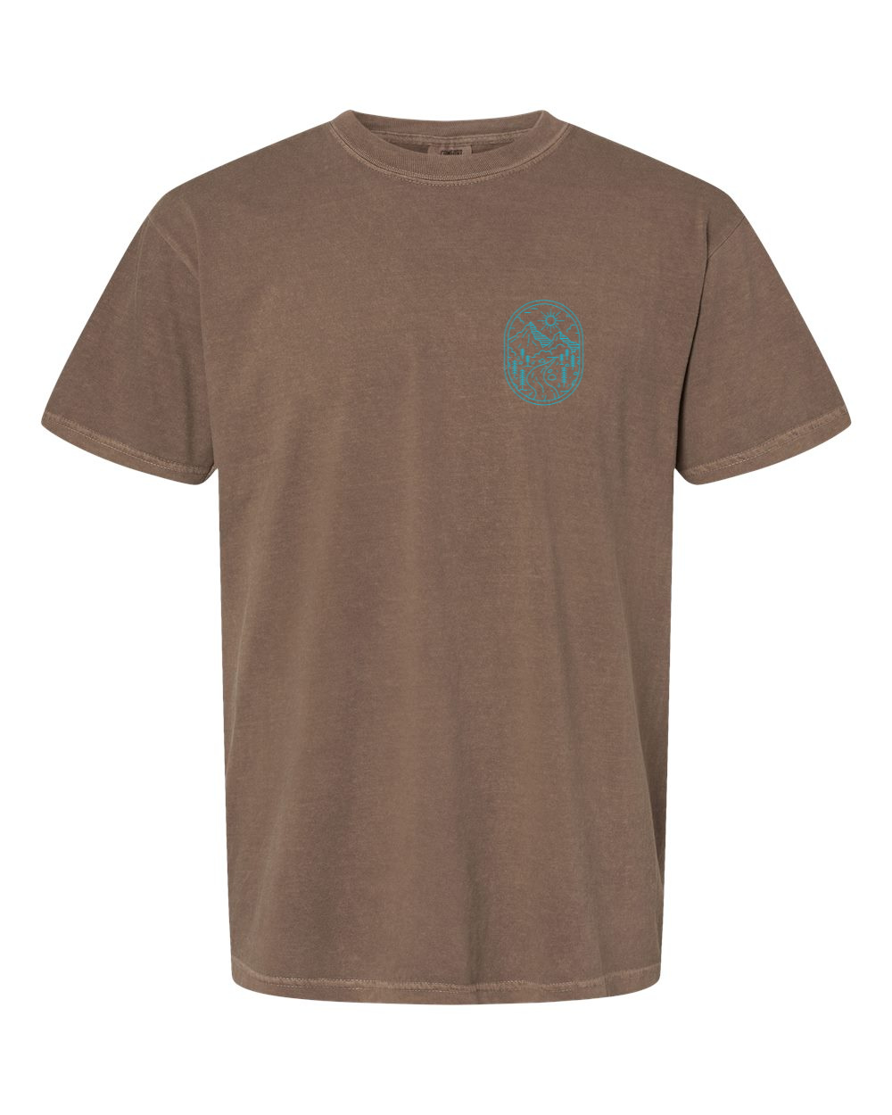River bend Blue Fernie T-shirt