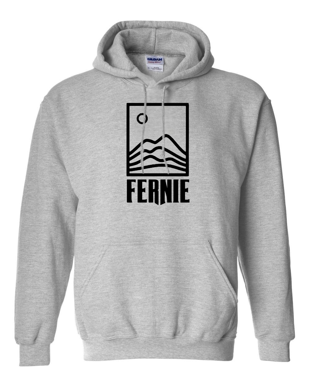 Mountain and moon Hoodie